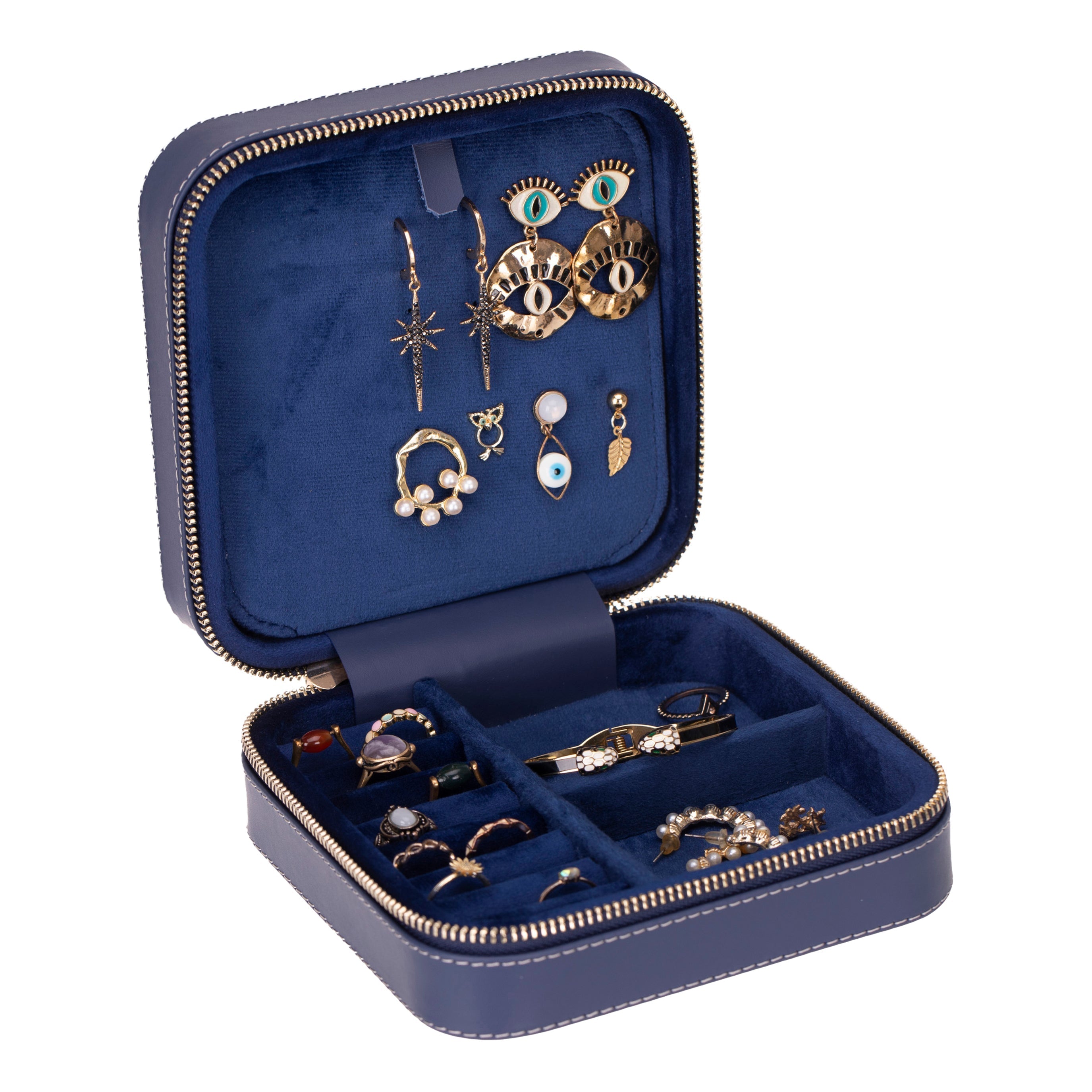 Eufaula Leather Jewelry Box