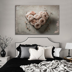 Floral Heart Wall Art