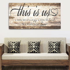 This Is Us Sign