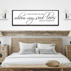 Song Of Solomon 3:4 - I Have Found The One Sign IV
