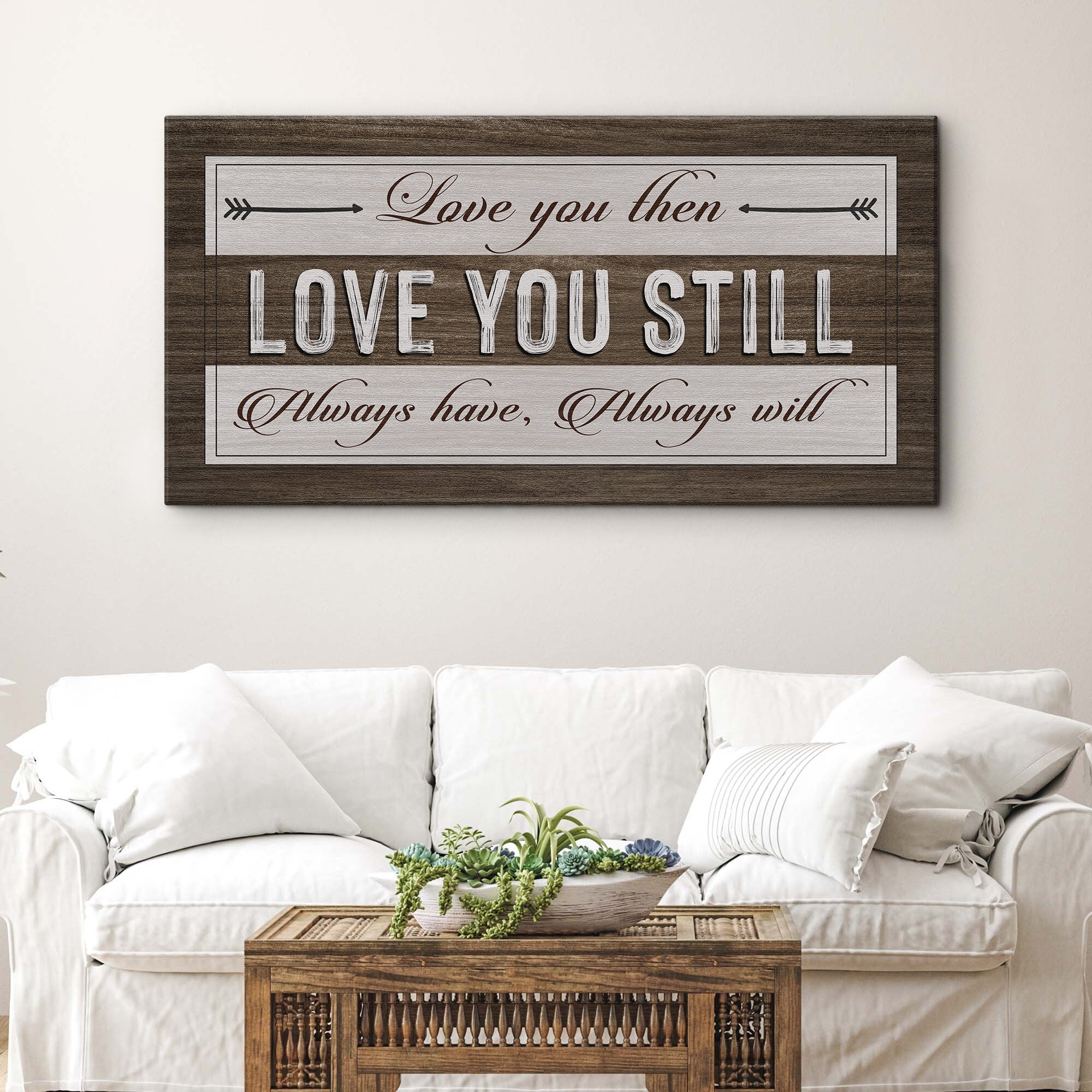 Love You Then Love You Still Sign