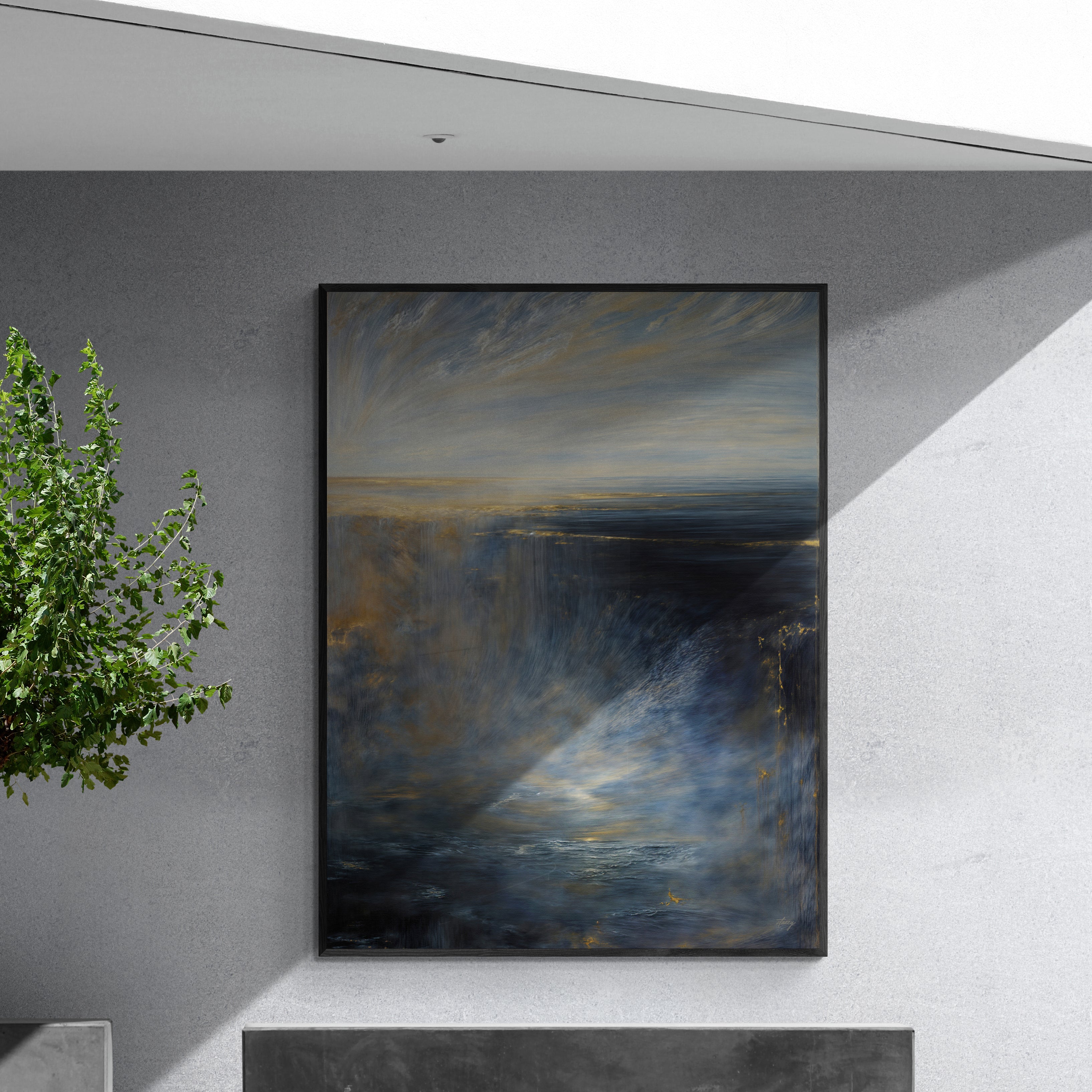 Canvas Print: "Oceans Lament"