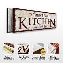 Family Kitchen Sign IV