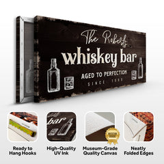 Custom Bar Signs for Home Bar: Perfect Man Cave Wall Decor and Perfect Unique Gift For Husband