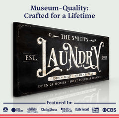 Laundry Sign IV