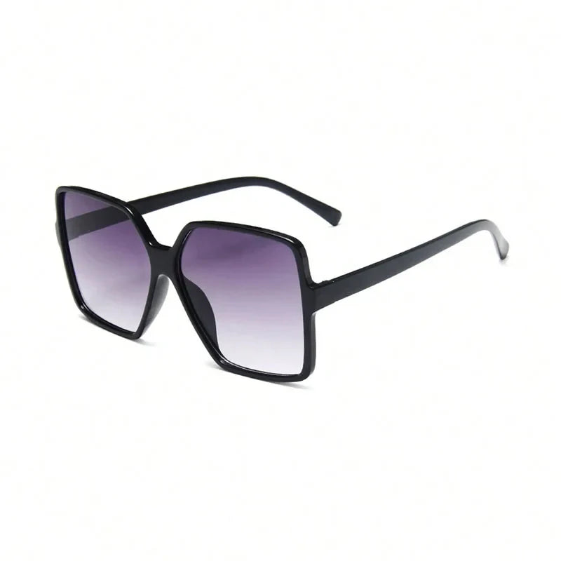 1/3/4/5pcs Fashion Oversize Square Sunglasses Women Luxury Brand Personlity Gradient Sun Glasses Female Outdoor Shades Oculos