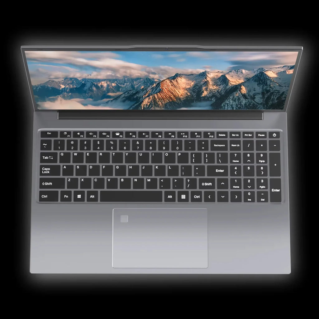 15.6-inch FHD Laptop Windows 11 — Intel Core i7 or i3, 16GB RAM, Up to 2TB SSD, Fingerprint Unlock, Backlit Keyboard