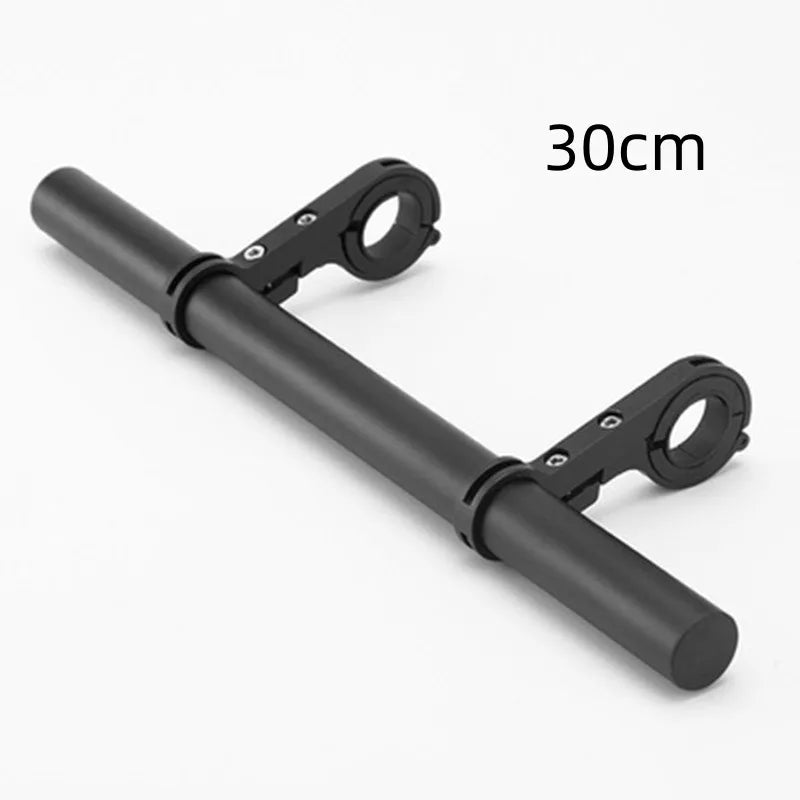 10/20/30cm Bicycle Handlebar Extended Bracket MTB Headlight Mount Extented Bar Road Mountain Bike Handlebar Extender Rack Parts