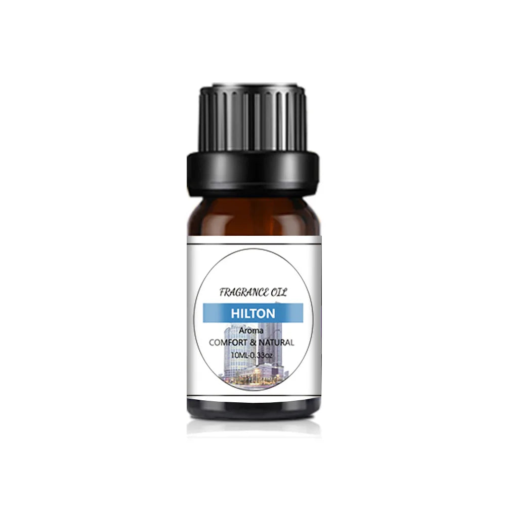 10ml (0.34 fl oz) Organic Essential Oil, 33 Scents Aromatherapy Fragrance Oil for Diffuser, Candle & Soap Making, Sleep