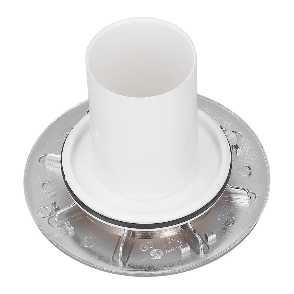 90mm Shower Drain Cover Chrome-Plated Hair Trap Plug Fast Drain Odor Seal