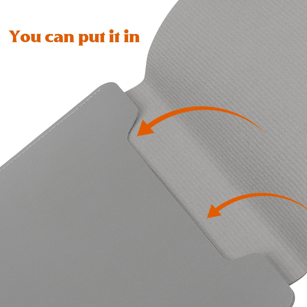 PU Laptop Sleeve 11–16 Inch — Slim Protective Notebook Case