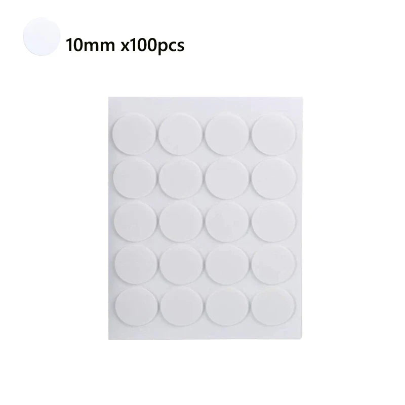 100-Pack Pre-Waxed Cotton Candle Wicks with Metal Sustainer Tabs — 2.5–20 cm (1–7.9 in) Smokeless DIY Candle Making