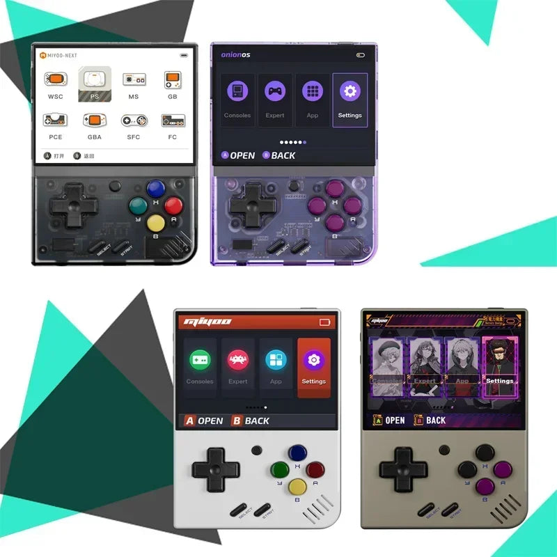 Mini Plus Portable Retro Handheld Game Console 3.5-inch (89 mm) IPS — Linux OS, 25,000+ Retro Games, Up to 128GB Expandable — Kids Gift