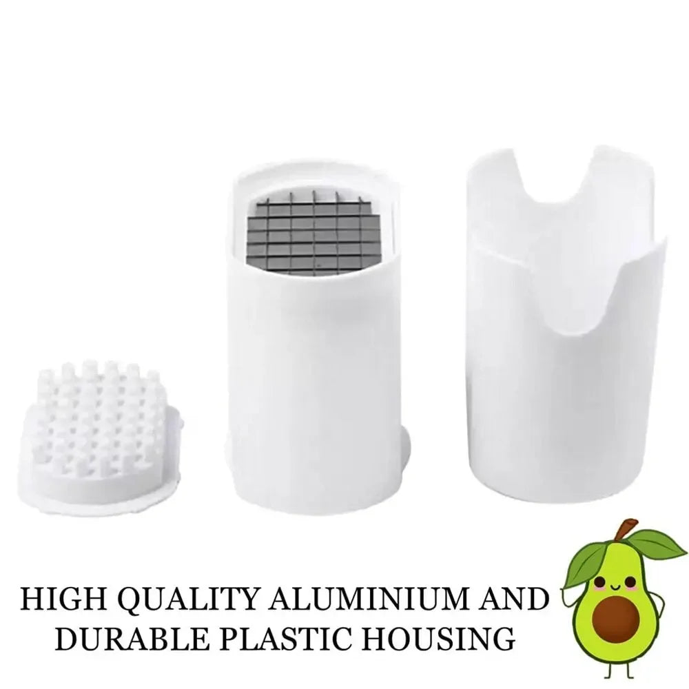 Potato Slicer & French Fry Cutter Rapid Veggie Dicer Natural Cut Vegetable Chopper