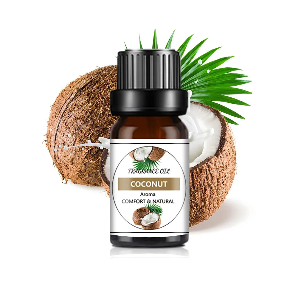10 ml (0.34 fl oz) Mango & Pineapple Fragrance Oil for Diffuser, DIY Soap and Candle Making - Natural Plant-Based Blend
