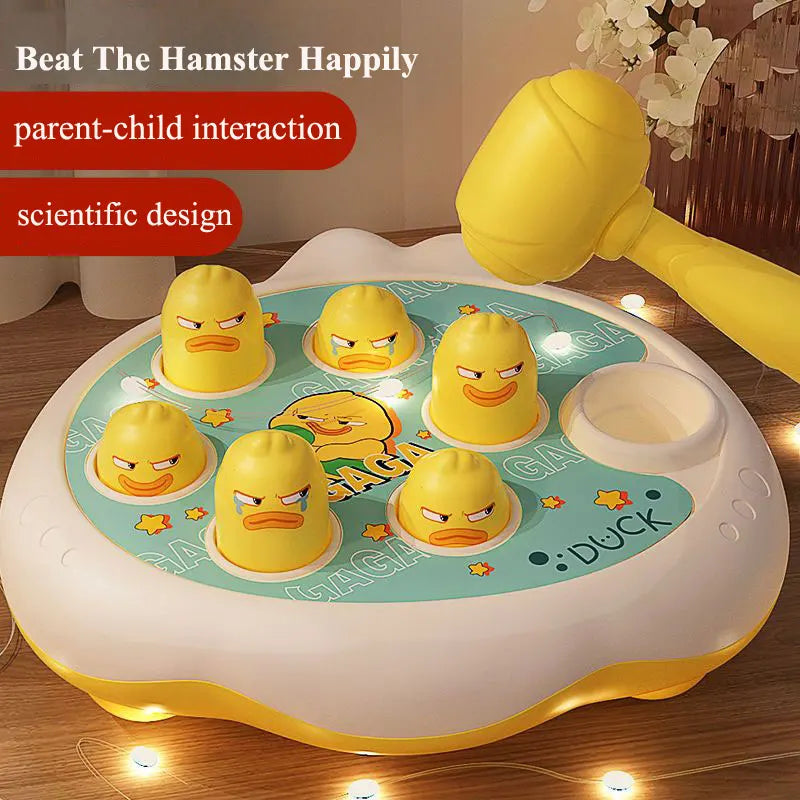 Montessori Animal Hammer Toy for Toddlers - Duck, Frog, Pig Educational Puzzle Gift