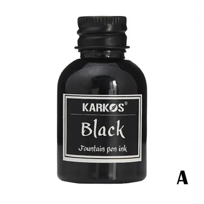 30ml Fountain Pen Ink Bottle (1.01 fl oz) — Water-Based Calligraphy Refill Ink for Stationery & School