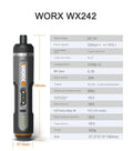 4V Mini Cordless Precision Screwdriver Set, USB Rechargeable — 30-Bit Kit with Quick-Release & LED Options