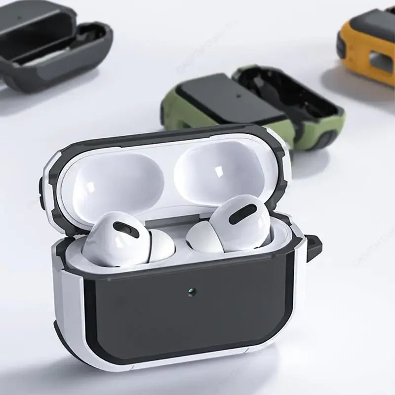Silicone Protective Case for AirPods Pro - USB-C Charging Port Access, Glow Luminous Anti-Lost Earbud Cover