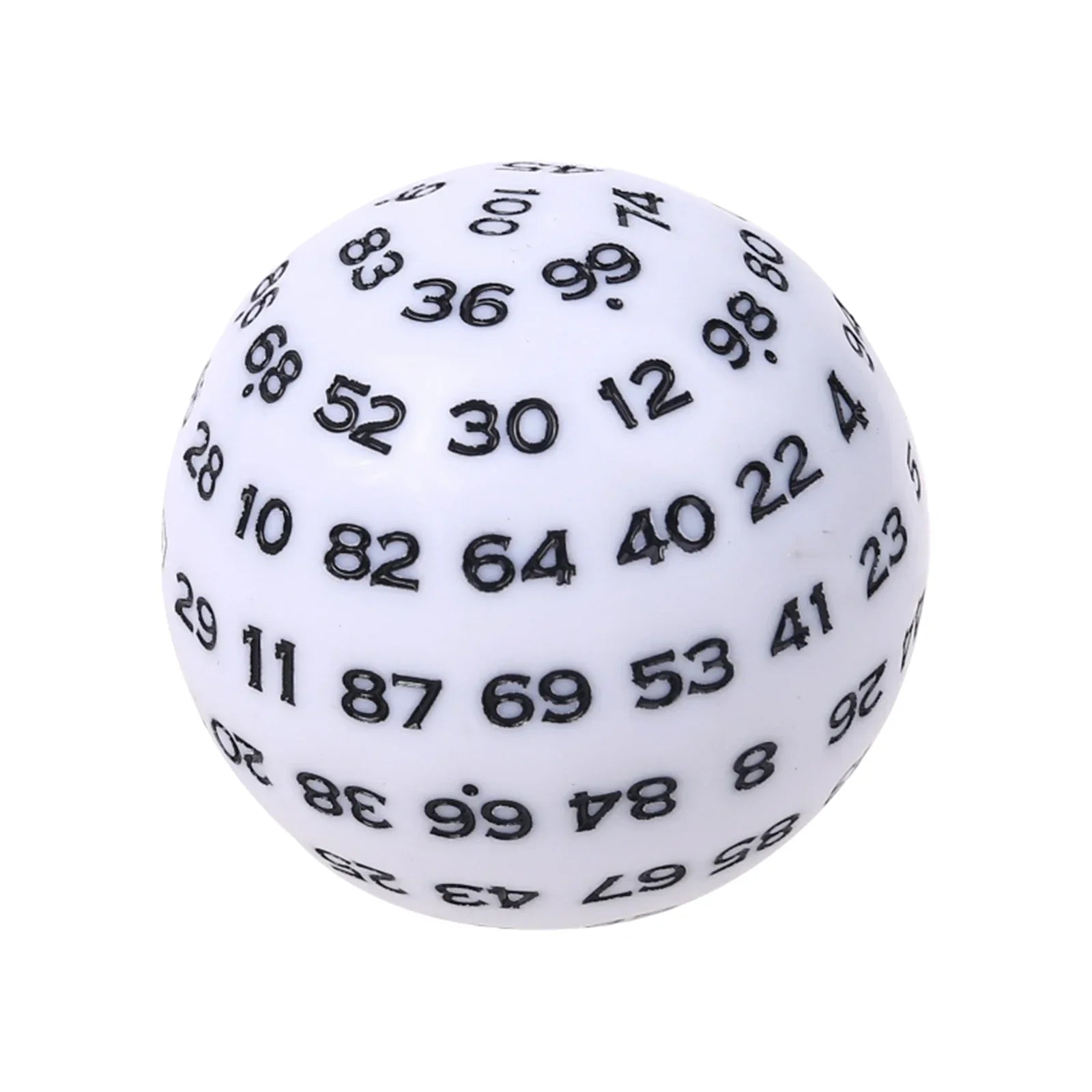 100-Sided D100 Acrylic Dice 48mm / 1.89in Polyhedral RPG Tabletop Game Accessory