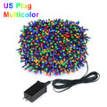 Waterproof LED Fairy String Lights (Warm White / White / RGB) – Curtain & Party Lights, 10–100 m (33–328 ft) Indoor/Outdoor for Wedding & Christmas