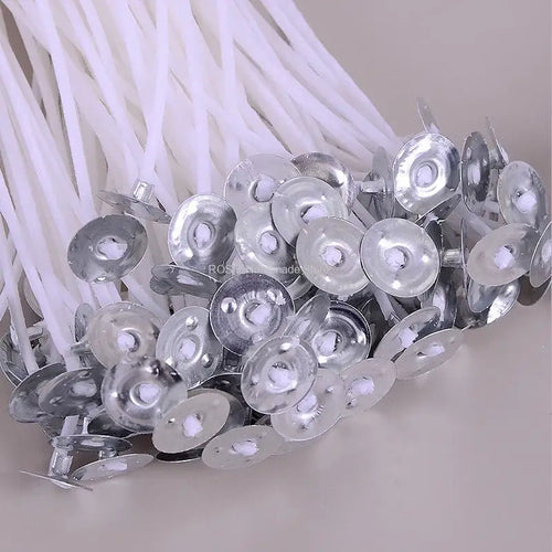 100-Pack Multi-Size Cotton Candle Wicks for Glass Bottle & Aromatherapy DIY Candle Making