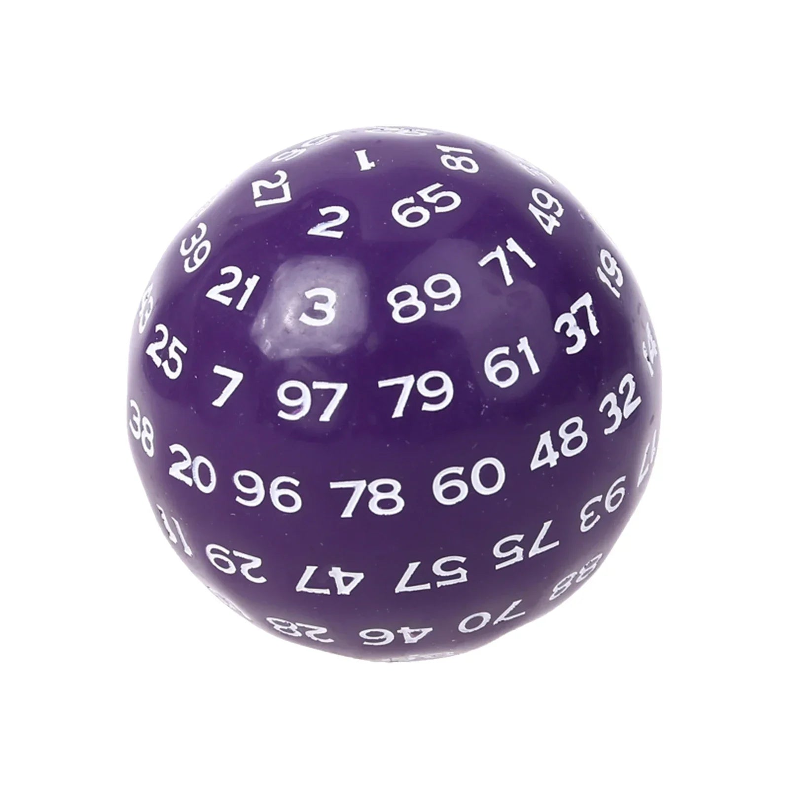 100-Sided D100 Acrylic Dice 48mm / 1.89in Polyhedral RPG Tabletop Game Accessory