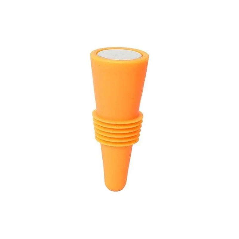 1-Pack Reusable Silicone Wine Bottle Stopper – Leak-Proof Champagne & Beverage Sealer