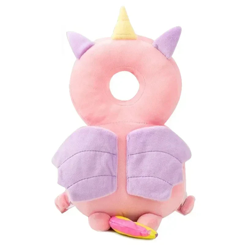 1-3T Toddler Baby Head Protector Safety Cushion Back Pad Cartoon Angel Bee Anti-Fall Headrest