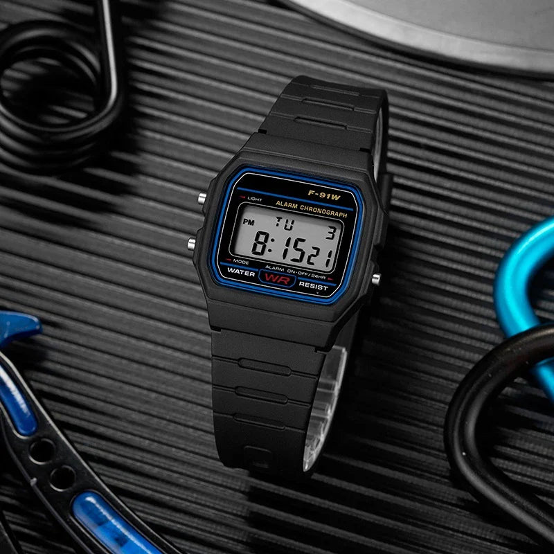 Waterproof LED Digital Military Sport Watch – Analog-Digital Unisex Kids & Women Alarm Wristwatch