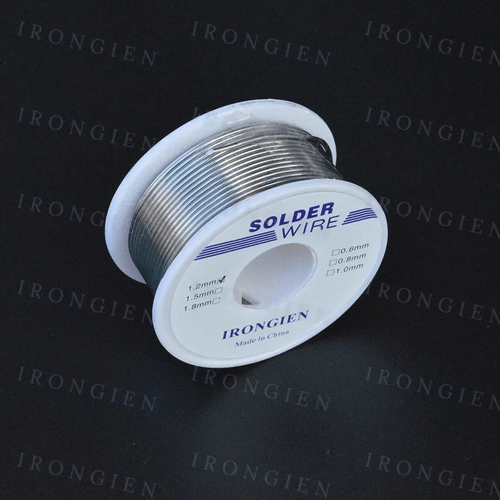 High-Purity Mixed Tin Rosin-Core Solder Wire, Dia 0.6–1.5mm (0.024–0.059 in), 8g / 50g Reel for Electrical Soldering