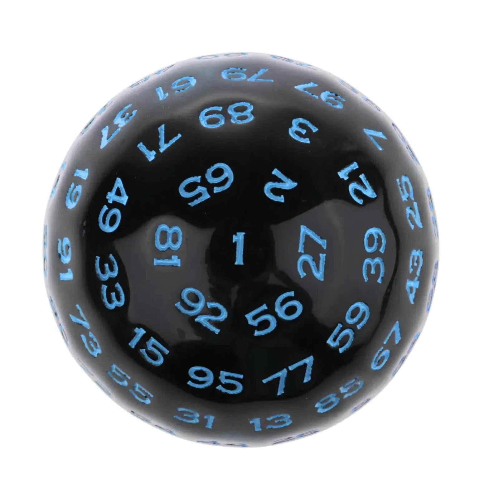 100-Sided D100 Acrylic Dice 48mm / 1.89in Polyhedral RPG Tabletop Game Accessory