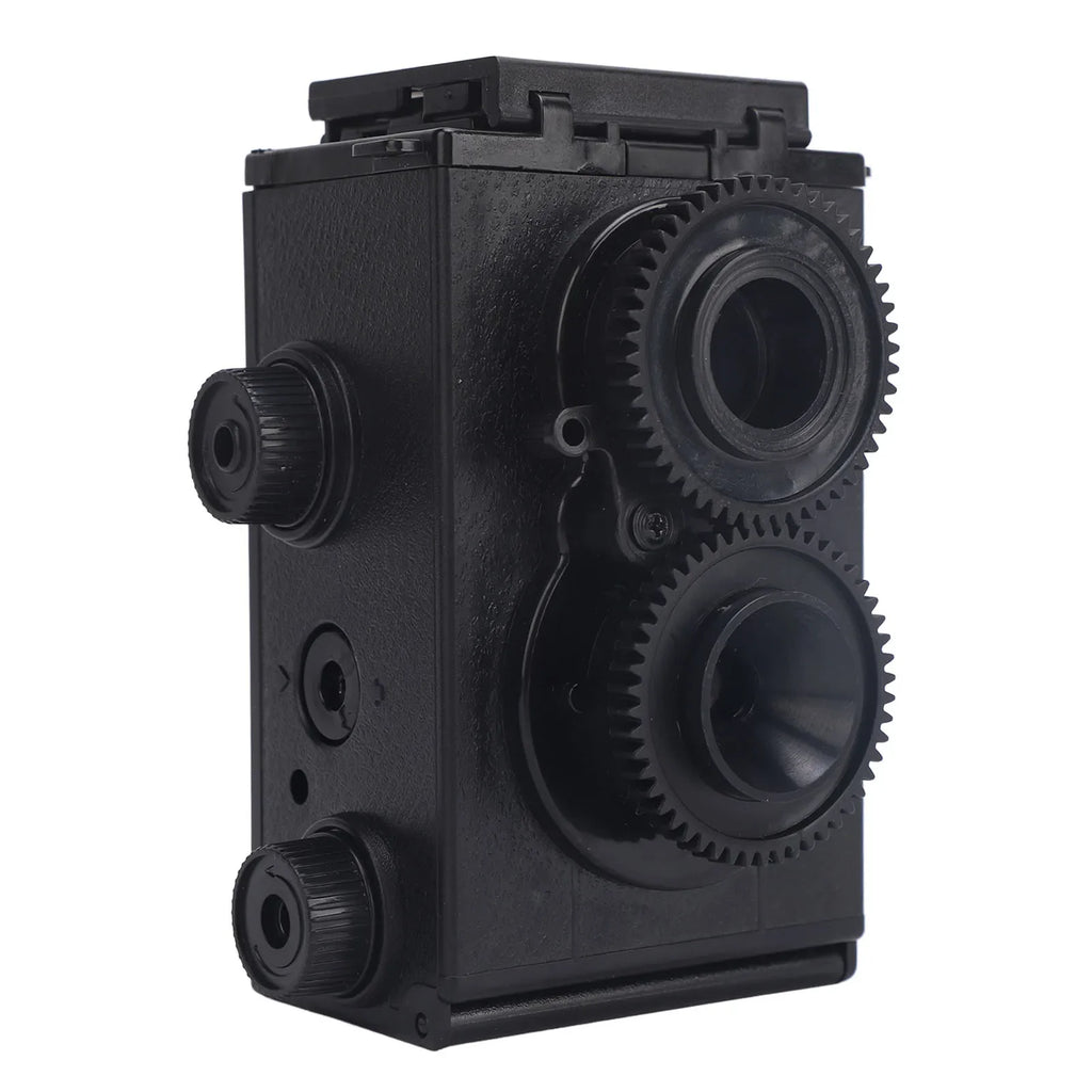 35mm Dual-Lens TLR Film Camera – DIY Retro Twin-Lens Reflex for 135 Film