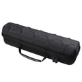 5-Slot Hard Shell Travel Watch Case with Pillow Inserts Black - Smartwatch Organizer Gift Box