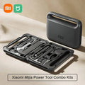 34-Piece Electric Screwdriver Power Tool Combo Kit – Tape Measure, Pliers, Wrench & Storage Case for Home DIY