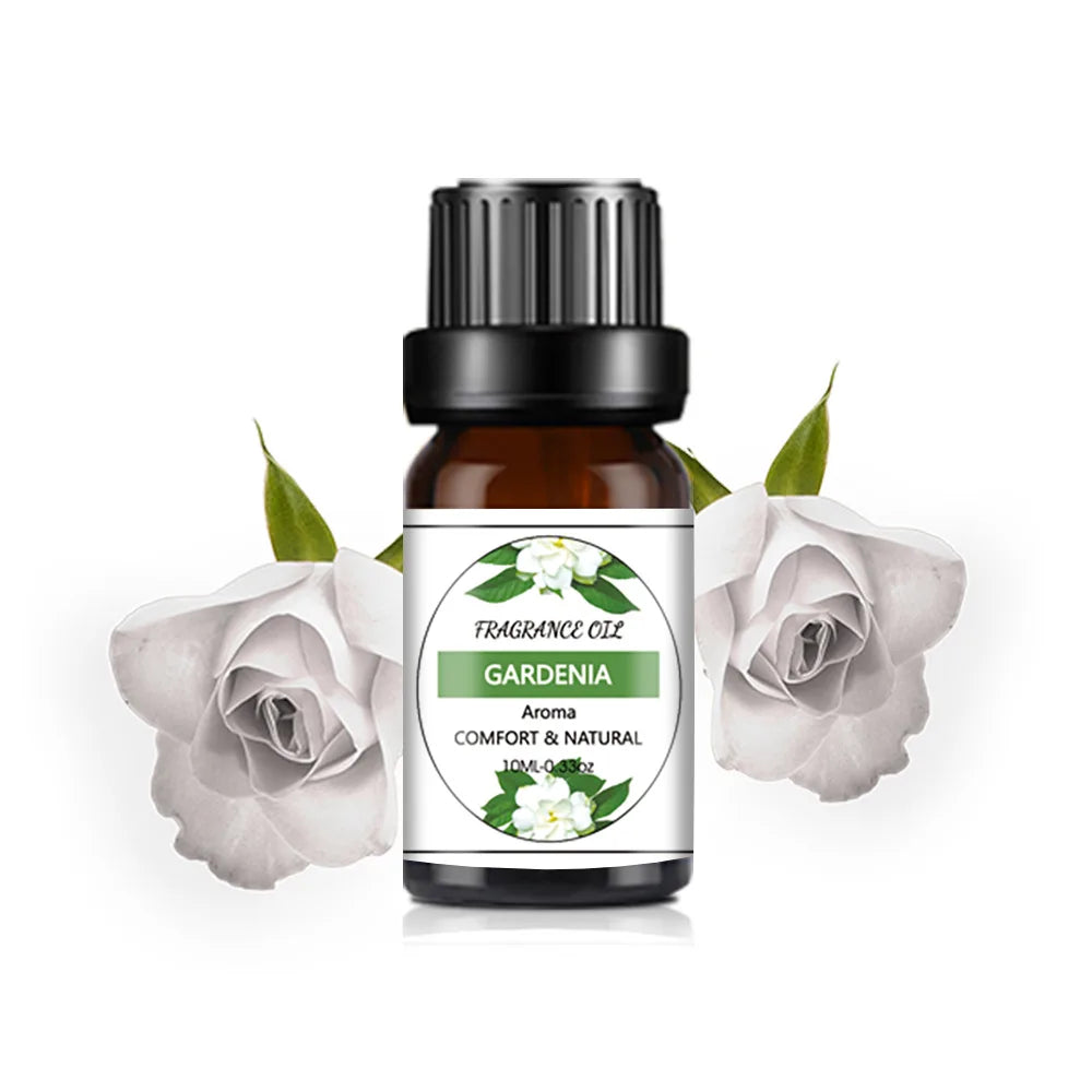 10ml (0.34 fl oz) Organic Essential Oil, 33 Scents Aromatherapy Fragrance Oil for Diffuser, Candle & Soap Making, Sleep