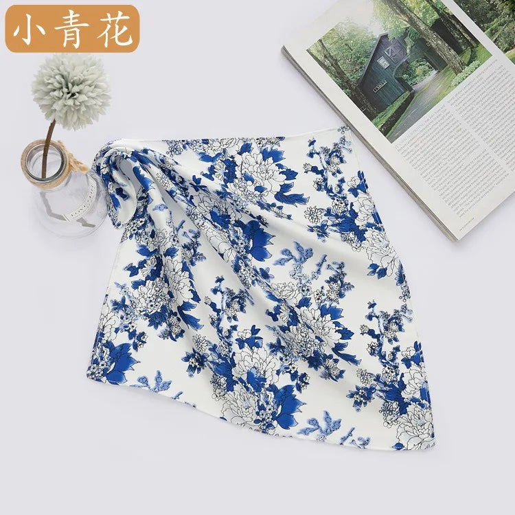 100% Mulberry Silk Men's Pocket Square 35cm (13.8in) Solid Tatting Handkerchief