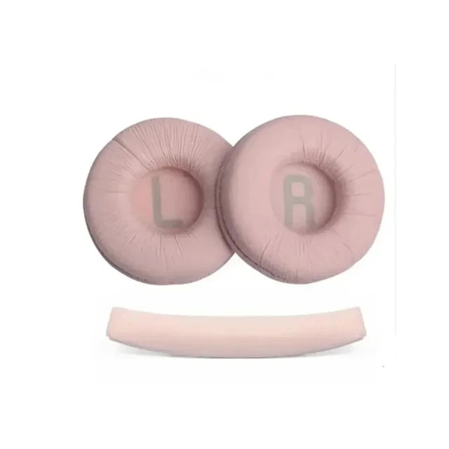 1-Set Replacement Leather Ear Pads & Headband Cushion for Over-Ear Headphones