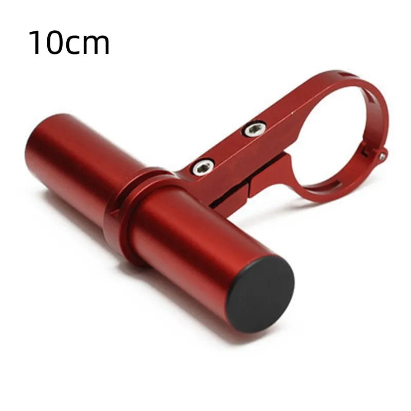 10/20/30cm Bicycle Handlebar Extended Bracket MTB Headlight Mount Extented Bar Road Mountain Bike Handlebar Extender Rack Parts