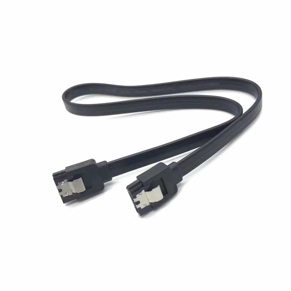 1-10PCS 50CM SATA 3.0 Data Cable High-speed Sata III Cable Adapter Connection Converter For SATA HDD SSD CD Drive Writer Desktop
