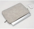 PU Leather Laptop Sleeve 11–15 Inch — Slim Protective Case