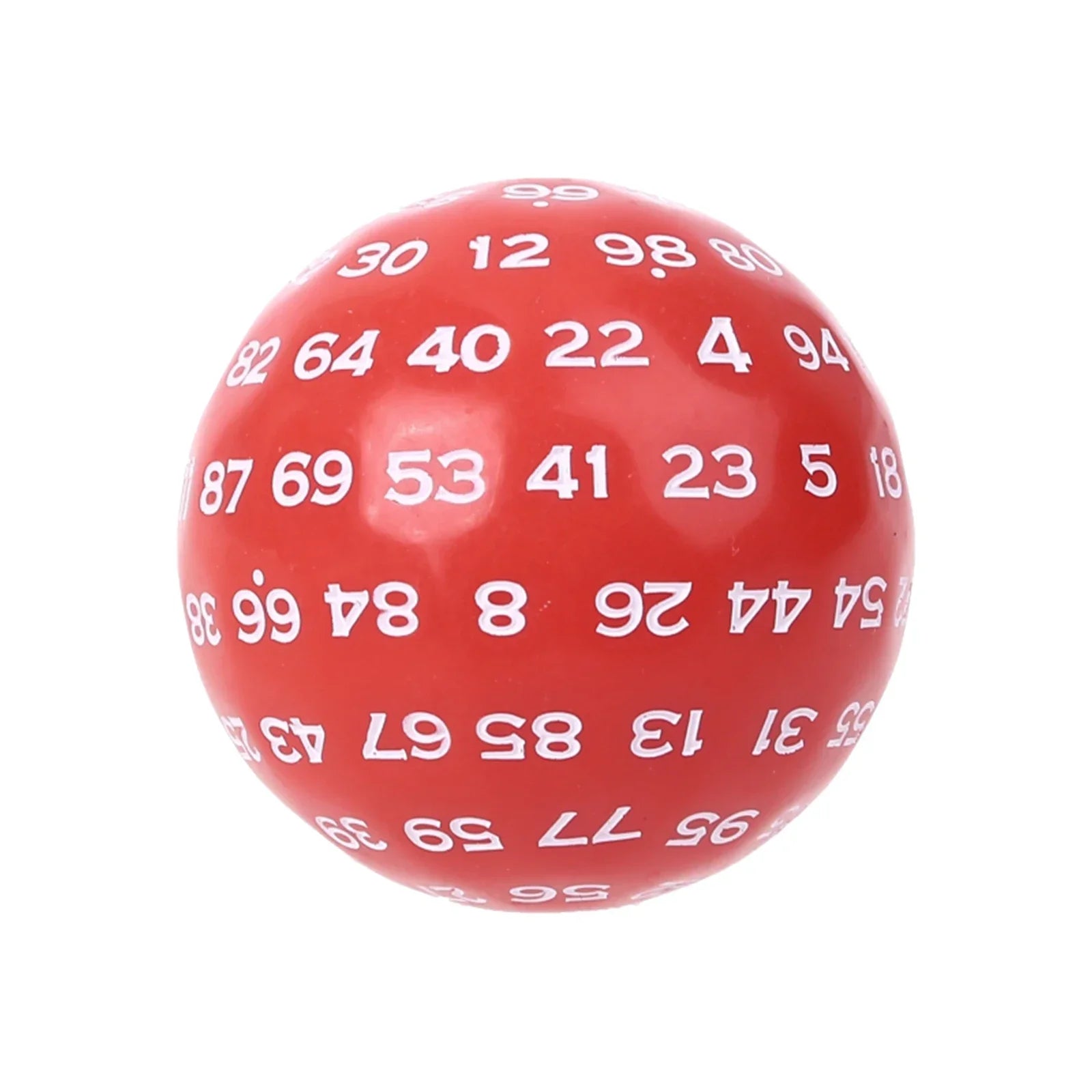100-Sided D100 Acrylic Dice 48mm / 1.89in Polyhedral RPG Tabletop Game Accessory