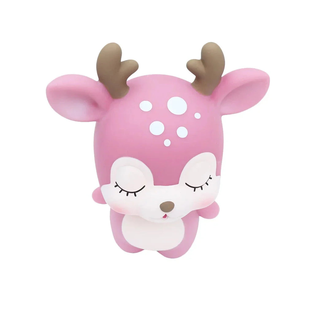 Cute Cartoon Deer Piggy Bank Coin Jar – Large Money Savings Box, 7.6 x 6.06 x 3.94 in (19.3 x 15.4 x 10 cm) – Gift for Kids & Adults