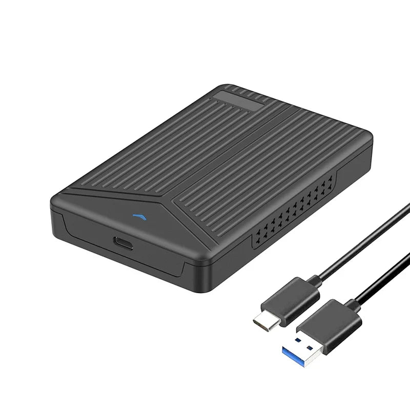 2.5-Inch SATA HDD/SSD Enclosure USB 3.0/3.1 — Tool-Free, Supports 6TB