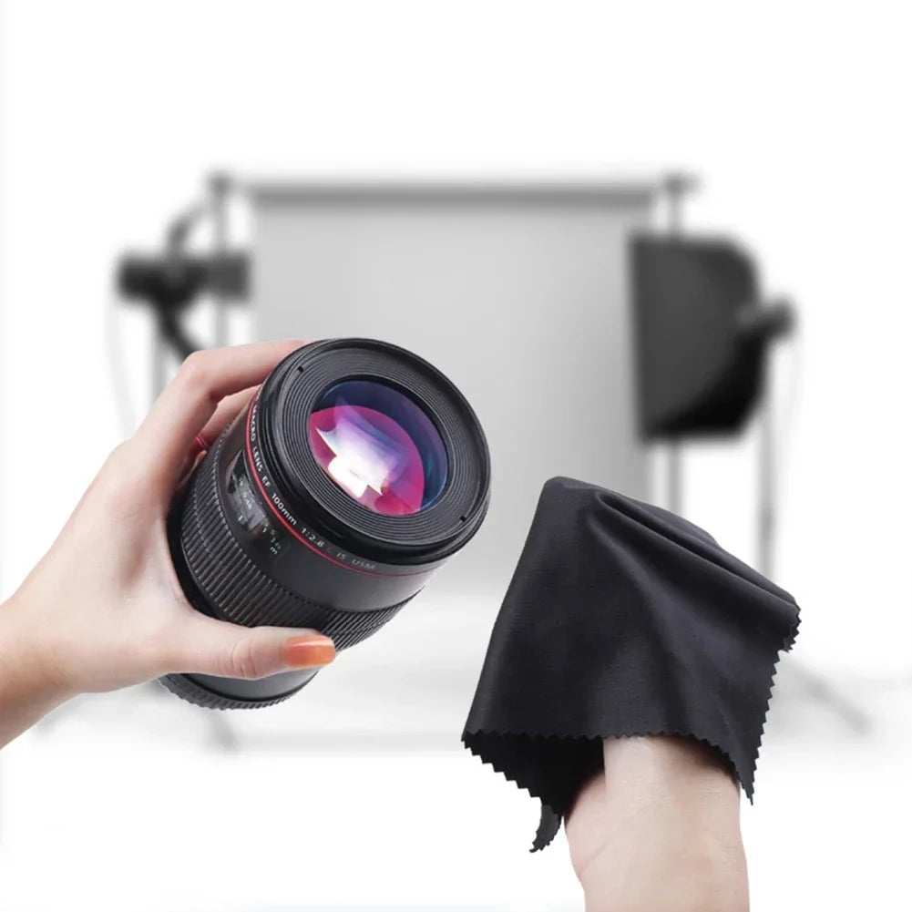 Microfiber Cleaning Cloths Premium Cloths for Phone Cleaning Glasses Lenses Screens and More