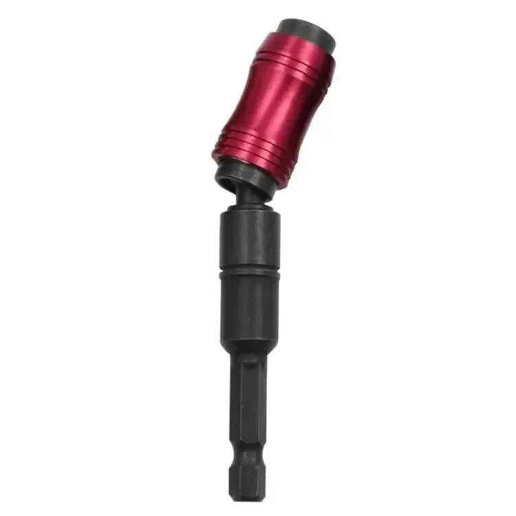 1/4-Inch (6.35 mm) Hex Magnetic Bit Holder — Quick-Change Screwdriver Extension Rod with Retaining Ring