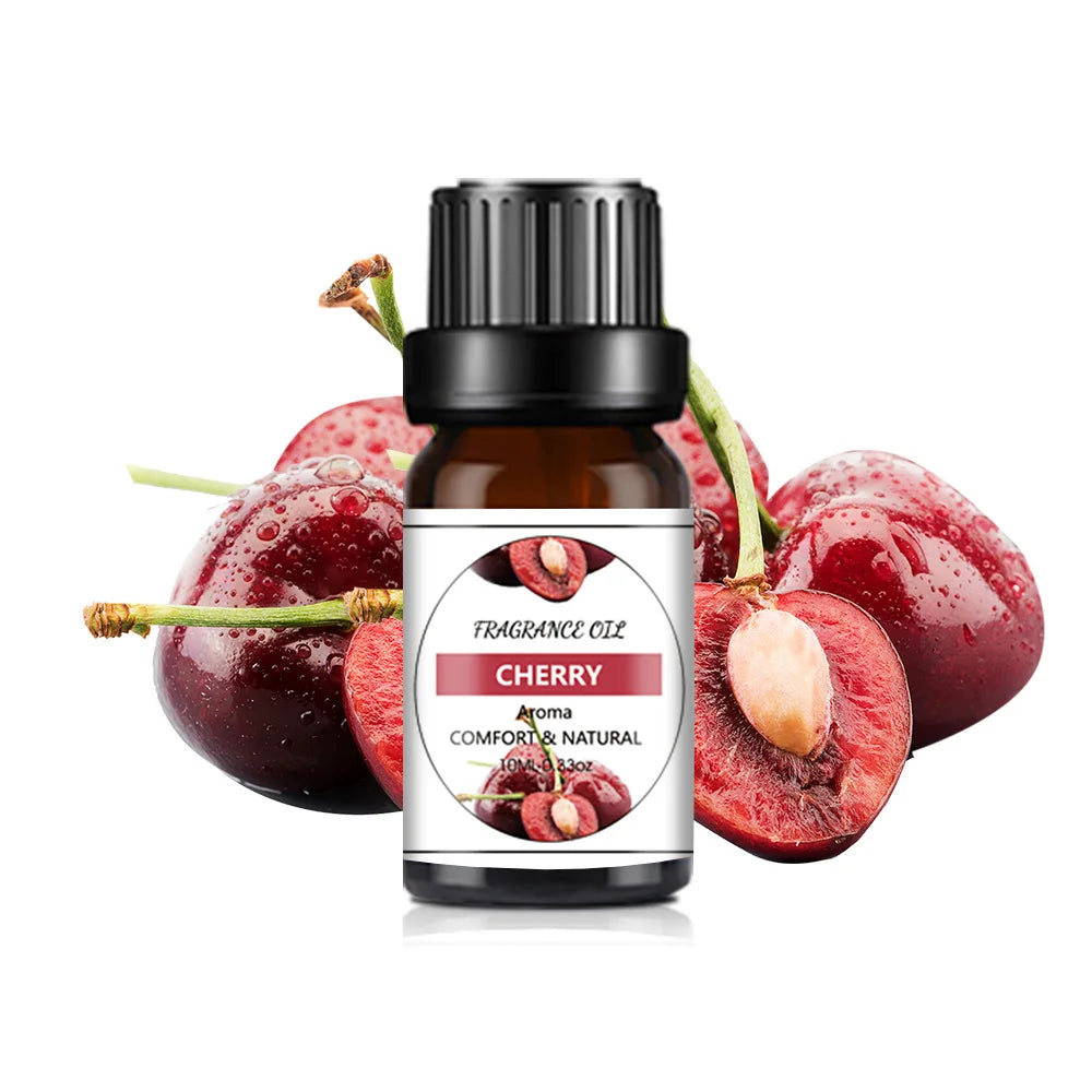10ml (0.34 fl oz) Organic Essential Oil, 33 Scents Aromatherapy Fragrance Oil for Diffuser, Candle & Soap Making, Sleep