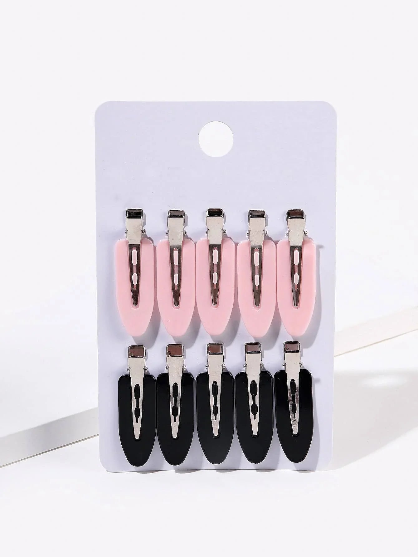 10-Pack No-Bend Seamless Hair Clips Side Bangs Barrettes for Makeup & Face Washing Women’s Styling Hairpins