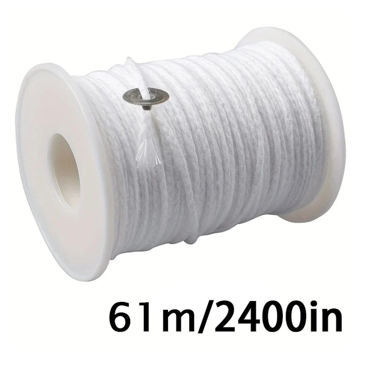 103-Piece Smokeless Candle Wicks Set – Soy Wax Core & Woven Cotton for Candle Making, Oil Lamps & Wax Crafts