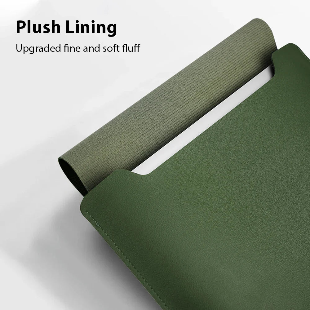 Waterproof PU Laptop Sleeve & Mouse Pad 11–16 Inch — Fits 12.9 Inch Tablet